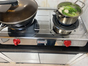 皇冠（CROWN）煤气灶燃气灶台式灶 5.2kW大火力不锈钢灶 家用猛火煤气炉 不锈钢炉 66%热效率超一级能效GD7340B 煤气罐/液化气（不含安装服务） 5.0kW 实拍图