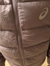 亚瑟士（asics）童装冬季儿童柔软舒适三防轻薄保暖羽绒服【高充绒量】 浅紫 清洁度1000-鸭绒 150 充绒量88.5g 实拍图