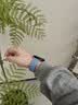 W&P适用苹果手表表带apple watch S11/10/9/8/7/SE3/ultra3/2双色液态硅胶运动透气iwatch磁吸表带 实拍图
