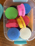 得力（deli）24色超轻粘土盒装彩泥橡皮泥美术手工DIY玩具太空沙大杯装开学文具儿童幼儿园生日礼物 实拍图