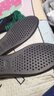 以齐适配斯凯奇鞋垫原装品质高弹记忆绵鞋垫skechers运动透气减震吸汗 四代高弹黑色【二双装】 41码 实拍图