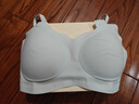 ubras无尺码轻薄浪花领文胸透气内衣女聚拢承托无钢圈胸罩 烟灰蓝色 均码 mini版（80-100斤）背勾文胸 实拍图