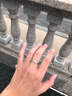 柯芙尼 S925银戒指男士单身戒尾戒食指环活口圣诞节礼物送男友老公 共度爱河男戒-可调节 实拍图