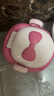 世纪宝贝（babyhood）儿童小马桶坐便器 加大款稳固防滑女宝宝大靠背PU软垫 蝴蝶结 实拍图