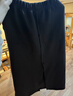 优衣库女装休闲裙裤/阔感裙裤七分裤尼龙479399 09 黑色 XS /150/60A 实拍图