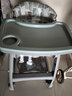 爱婴树婴儿宝宝餐椅肯德基同款儿童多功能座椅高度可调成长吃饭餐桌椅厚 青色+双餐盘+置物兜 【加厚款】新一代多功能儿童餐椅 实拍图