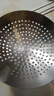 拜杰不锈钢漏勺厨师油鼓漏网抄瓢笊篱圆孔酒店食堂饭店商用大漏勺30cm 实拍图