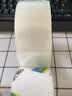 得力（deli）高透明胶带封箱打包带高品质大号宽胶布快递工厂仓库用整箱大卷封口胶纸办公用品批发 透明白 45mm*100m（单卷） 实拍图