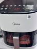 美的（Midea）空气炸锅免翻面 5.3LAI智能烹饪蒸汽嫩炸 全自动蒸烤一体 可视大视窗 家用大容量 MF-KZC5388 实拍图