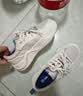 斐乐 FUSION斐乐潮牌女鞋滑板生活鞋2025夏新款50-50帆布鞋休闲鞋 黑/奶白-BG 39 实拍图
