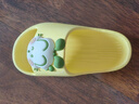 巴布豆（BOBDOG）儿童拖鞋男女童宝宝软底居家室内外夏季凉拖鞋 黄色 170码 实拍图