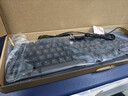 灵蛇（LINGSHE）有线字符发光键盘鼠标 机械手感游戏电竞笔记本台式电脑外设 薄膜键鼠套装 T09 实拍图