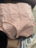 猫人女士高腰内裤女纯棉收腹收小肚子石墨烯抑菌裆高弹三角裤4条XL 实拍图