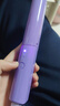 无线直发梳【戴森平替】负离子便携蓬松神器温控直卷两用男女通用内扣高颅顶不伤发便携礼物 紫色 30mm 【旗舰款】蓬松高颅顶+防烫设计 实拍图