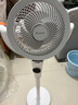 艾美特（AIRMATE）【小暴风PRO】空气循环扇家用大风力摇头电风扇卧室安静轻音小风扇桌面台式节能落地扇电扇 X231 实拍图