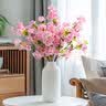 匠心绽放樱花室内客厅装饰花假花餐桌花插花高档轻奢仿真花深粉色3支20124 实拍图