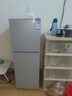 新飞（Frestec）小冰箱 冰箱小型双开门 迷你双门家用宿舍租房冷藏冷冻电冰箱节能省电 90L银【一级能效+行业爆款】升级款 实拍图