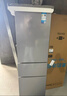 美的（Midea）220L三门冰箱灰色租房家用客厅宿舍小型冰箱三开门三温低耗省电低音运行BCD-220TM 实拍图