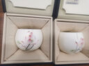 妙莲天香 手绘荷花主人杯羊脂玉瓷莲花品茗杯单杯德化高档白瓷茶杯礼盒装 S01-005A手绘荷花主人杯 实拍图