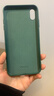 品胜 适用苹果Xs max手机壳iphoneXs MAX柔性液态保护套XSmax超薄全包手机壳 暗夜绿 实拍图