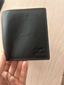 七匹狼钱包男士真皮横短款多卡位卡包新年礼物生日礼送男友头层牛皮钱夹 黑色竖款 实拍图