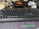 联想生态品牌异能者 有线键盘 商务办公键盘 台式机/小新笔记本适用 防泼溅 手托键盘有线  黑色K102 实拍图
