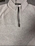 JEEP SPIRIT吉普半拉链卫衣男春季韩版立领针织衫男潮流上衣 花灰色 2XL 实拍图