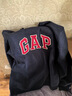 盖璞（GAP）男女童秋季款印花logo棉质长袖T恤宽松基础儿童装805095 实拍图