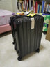汉客扩容拉杆行李箱大容量女登机旅行箱男46升20英寸墨玉黑京东联名款 实拍图