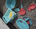 迪漫奇儿童沙滩玩具挖沙工具15件宝宝玩沙戏水玩具沙桶铲子水壶生日礼物 实拍图
