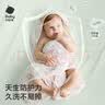 babycare婴儿纱布浴巾新生儿儿童宝宝专用大尺寸抗菌盖毯毛巾包裹巾纱巾 【性价比优选】晴川蓝-7A抗菌 70x70cm 实拍图