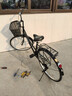 永久自行车成人通勤车女式学生男女士城市单车实心胎复古轻便变速载人 高配-黑色【双层铝轮+密封中轴】 26寸（适合身高155-175） 实拍图