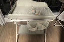 babycare尿布台多功能可折叠新生儿护理台抚触洗澡便携婴儿床-温特绿 实拍图