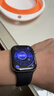 Apple/苹果 Watch S11 智能手表GPS+蜂窝款46毫米深空灰色铝金属表壳黑色运动型表带M/L MFDE4CH/B 实拍图