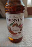 莫林（MONIN）马来西亚进口 焦糖风味糖浆 玻璃瓶装250ml  咖啡调酒伴侣 实拍图