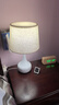 宅品（home taste）美式床头台灯卧室床头灯现代简约感应暖光喂奶可调光触摸北欧礼物 【亮光白】语音+触摸调光调色 实拍图