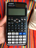 卡西欧（CASIO） FX-991CN X中文科学函数考试计算器高考物理化学竞赛初高大学生考研计算机 粉色+【保护袋+备电池+螺丝刀+手机架】 实拍图