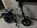 普莱德新国标折叠电动自行车 超长续航电动车 铝合金代驾车 锂电池助力男女通用成人电瓶车 代步电单车 航空铝合金-16减震-进口级15A-纯电约45km 实拍图