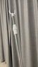 新款撑衣杆家用不锈钢晾衣杆丫叉头可伸缩单杆晒衣杆晾衣服挂衣晾 【混动白】塑料头 加长款（83-141cm） 实拍图