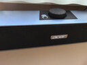 宏碁（acer） 电脑音响蓝牙小音箱桌面有线家用台式电脑笔记本手机通用迷你游戏usb长条式超重低音炮扬声器 3D震撼重低音-金属灰【USB一线通+蓝牙】 实拍图