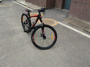 邦德·富士达 自行车男女成人24级变速山地车碟刹减震前叉青少年儿童越野单车 【26寸 钢架】 黑红色 实拍图