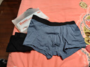 京东京造26新首次免洗10A抑菌男士内裤棉平角内裤男生四角短裤衩4条装 2XL 实拍图