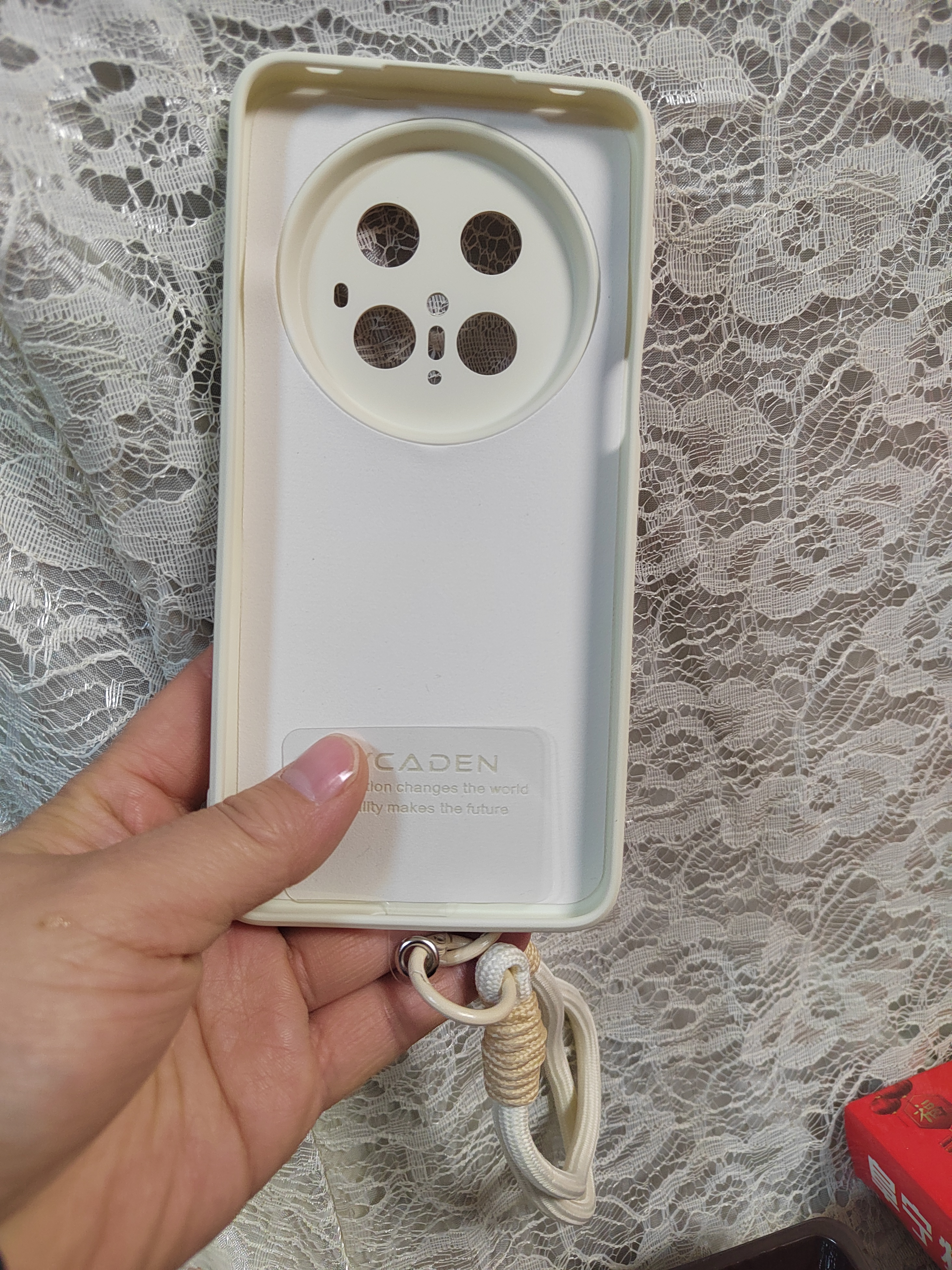 XP适用华为mate70pro手机壳镜头全包Mate70pro+优享版防摔散热硅胶男女带挂绳保护壳-古董白国风山水 实拍图