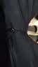 浩赢 男女工作服工地耐磨春秋冬季工厂汽修长袖上衣劳保服定制绣字 小拉锁翻领藏蓝色 165-套装（上衣+裤子） 实拍图