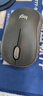 罗技（Logitech）M185鼠标 无线鼠标 办公鼠标 对称鼠标 黑色灰边 带无线2.4G接收器 实拍图