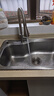 京东京造 厨房水龙头 抽拉式洗菜盆龙头 304不锈钢360°旋转冷热水3功能 实拍图