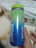 EVR骑行水壶保冷水杯挤压式出水 跃动蓝绿 620ML 实拍图