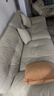 全友家居 云朵沙发客厅小户型现代简约家用奶油风猫抓绒布艺直排沙发 实拍图