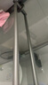 京东京造 反重力毛巾架拖鞋架 免打孔太空铝单杆厨房卫生间浴室置物 50cm 实拍图