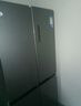 美的（Midea）480升十字门冰箱家用一级能效风冷无霜双变频净味以旧换新BCD-480WSPZM(E)国家补贴 实拍图